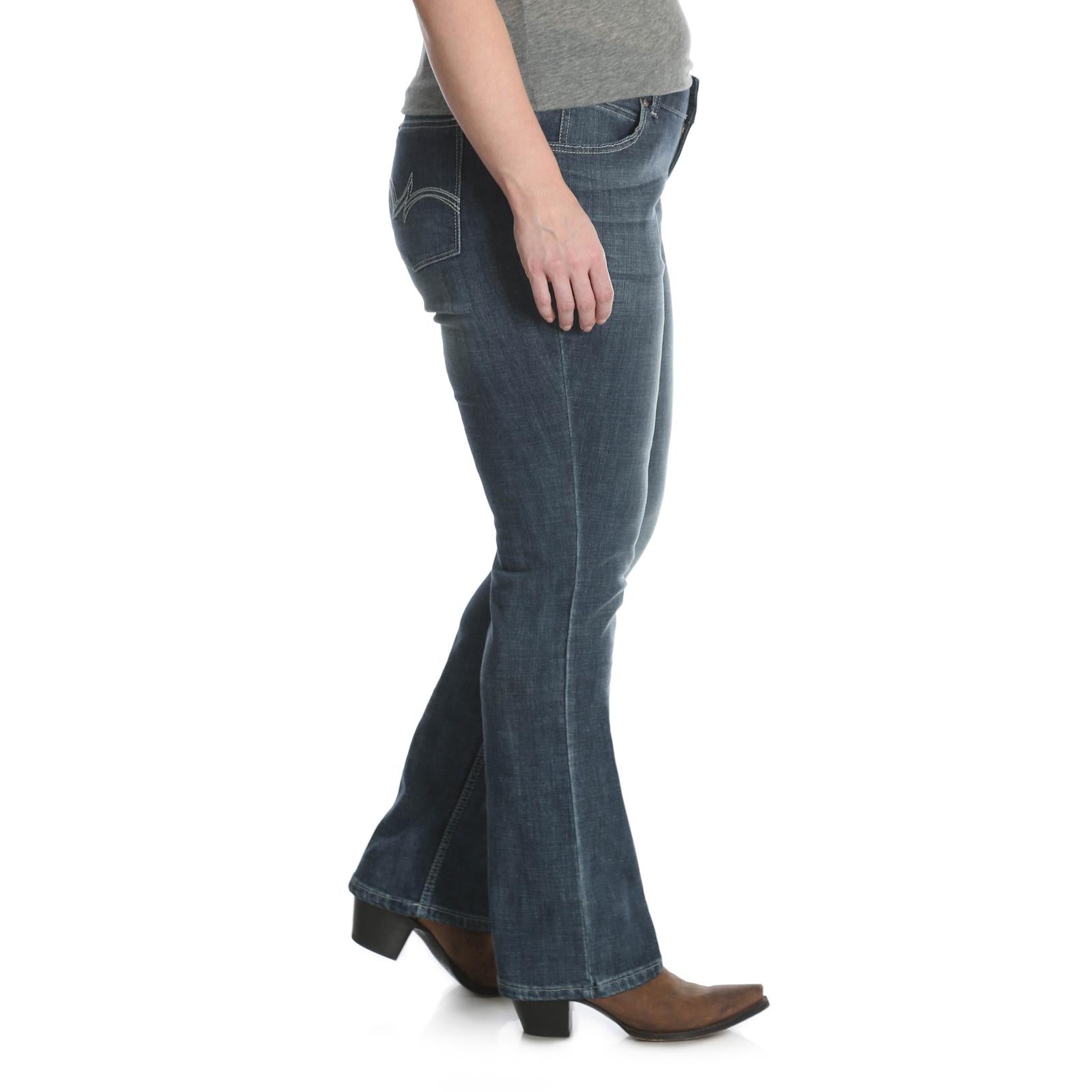 Wrangler Plus Size Women's Straight Leg Jean STYLE 09PWTMS