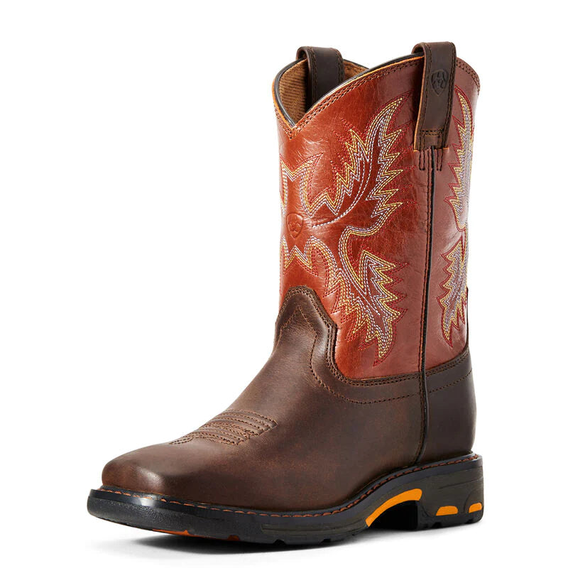 Ariat Workhog Youth Square Toe Boot STYLE 10007837CY