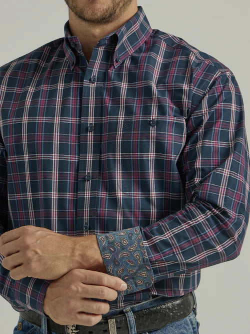 Wrangler George Strait Men's Long Sleeve Shirt STYLE 112331817