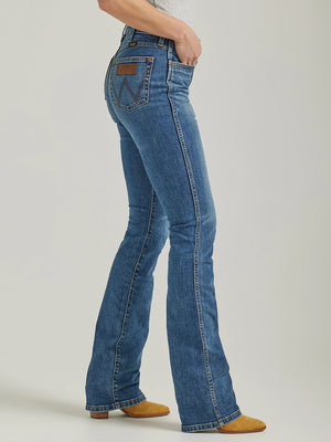 Wrangler Retro Women's Premium High Rise Slim Boot Cut Jean  STYLE 112338900