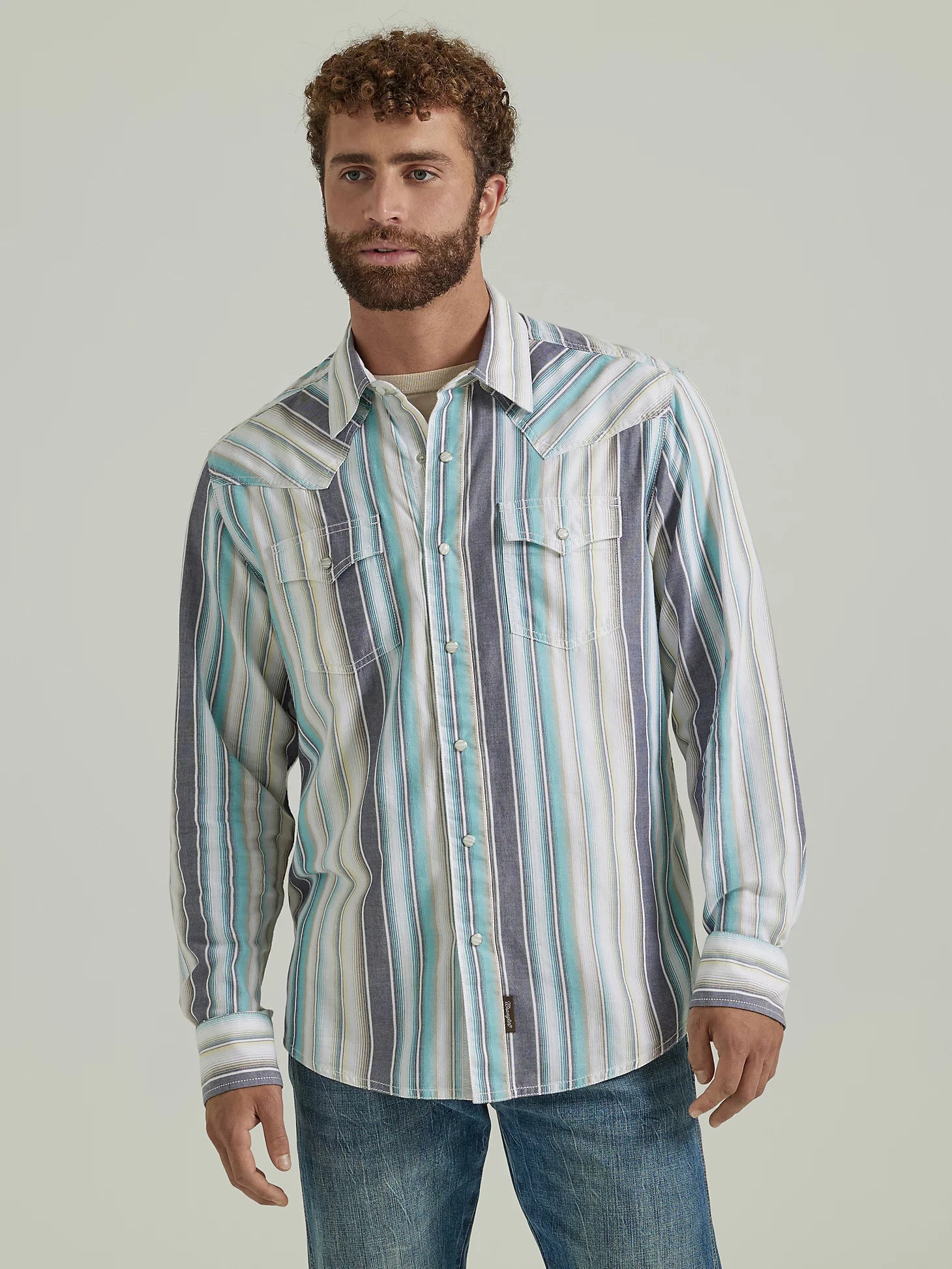 Wrangler Men's Long Sleeve Shirt STYLE 112346626