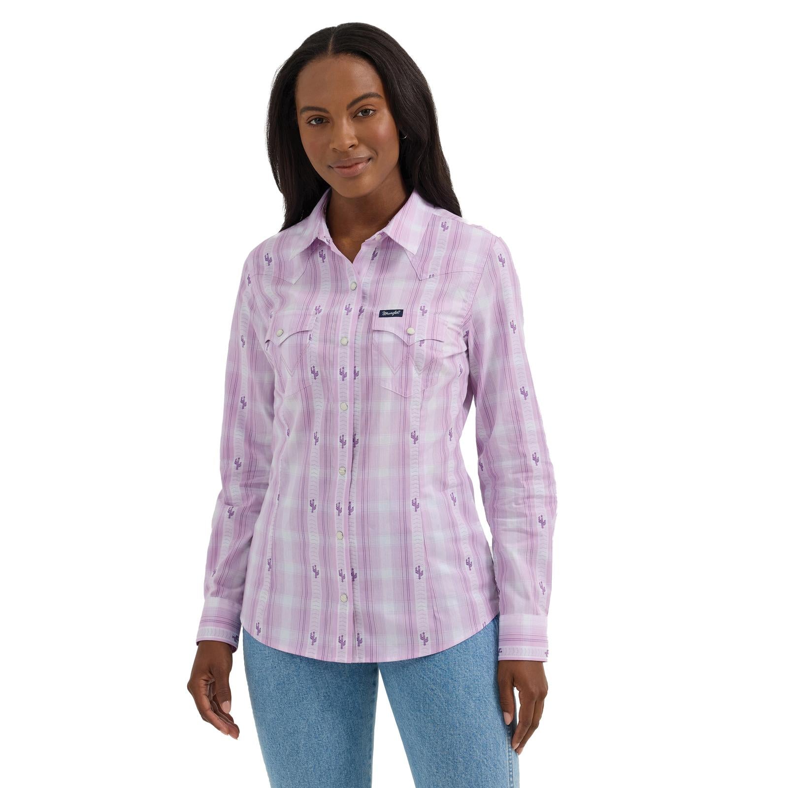 Wrangler Retro Long Sleeve Blouse STYLE 112365033