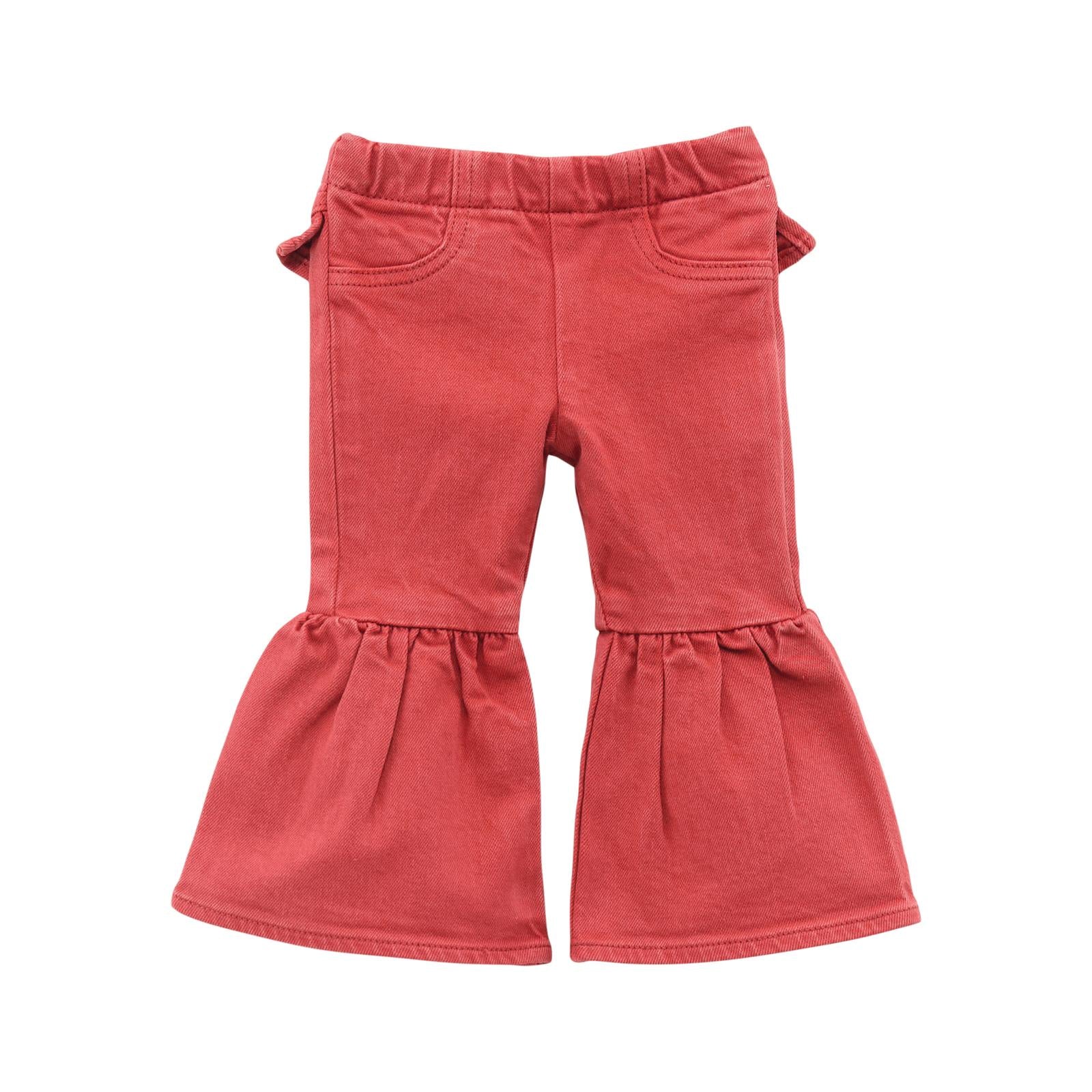 Wrangler Infant/Toddler Girl's Ruffle Leg Flare Jean STYLE 112371942