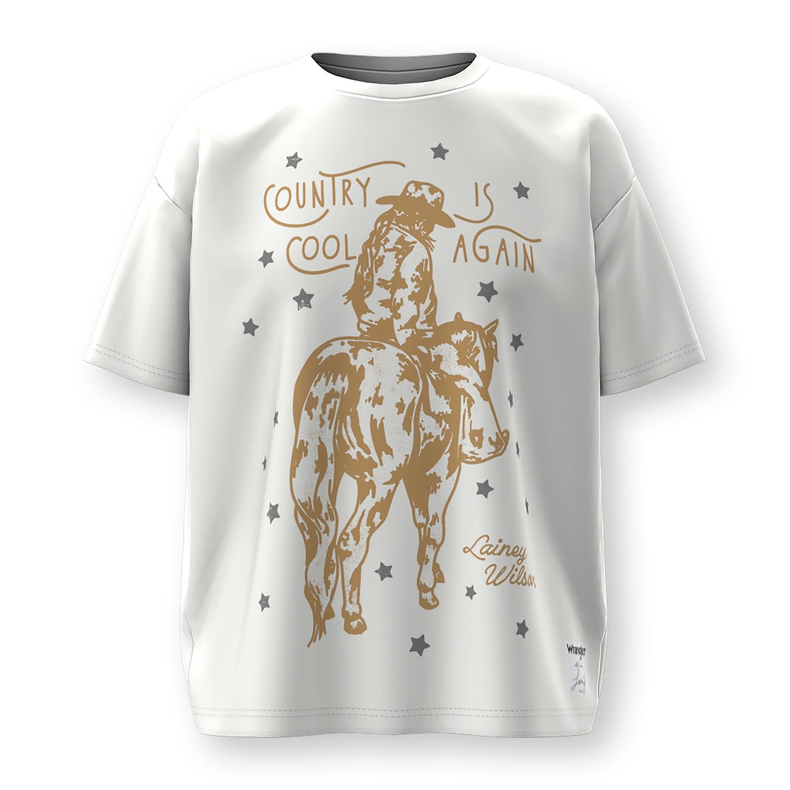 Wrangler X Laniey Wilson Girl's T-Shirt STYLE 112373673