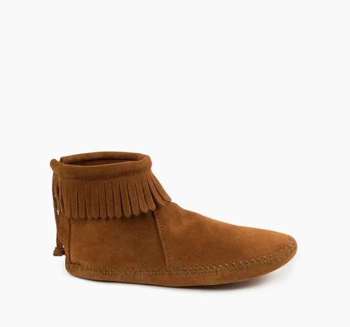 Minnetonka Women's Back Zip Softsole Boot STYLE 182