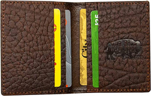 Red Dirt Hat Company Bison Grain Bifold Card & Cash Case STYLE 22228878W1