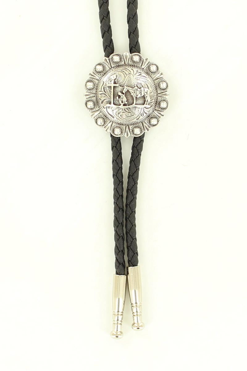 Double S Adult Bolo Tie STYLE 22844