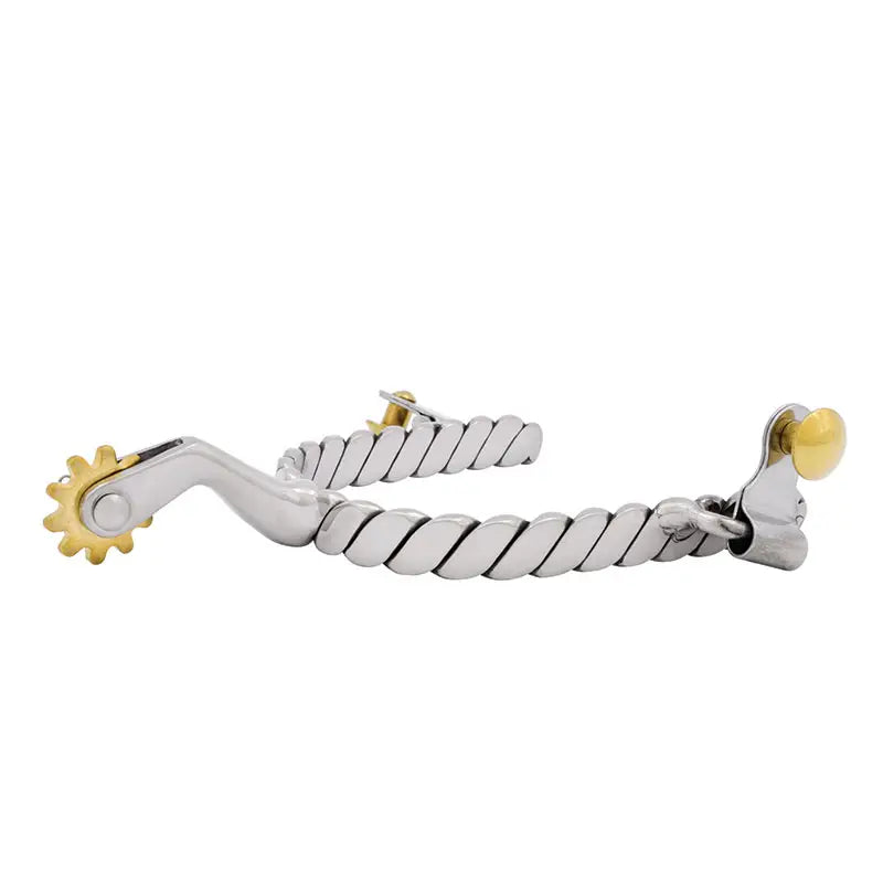 Partrade Twisted Rope Spurs STYLE 25886-0