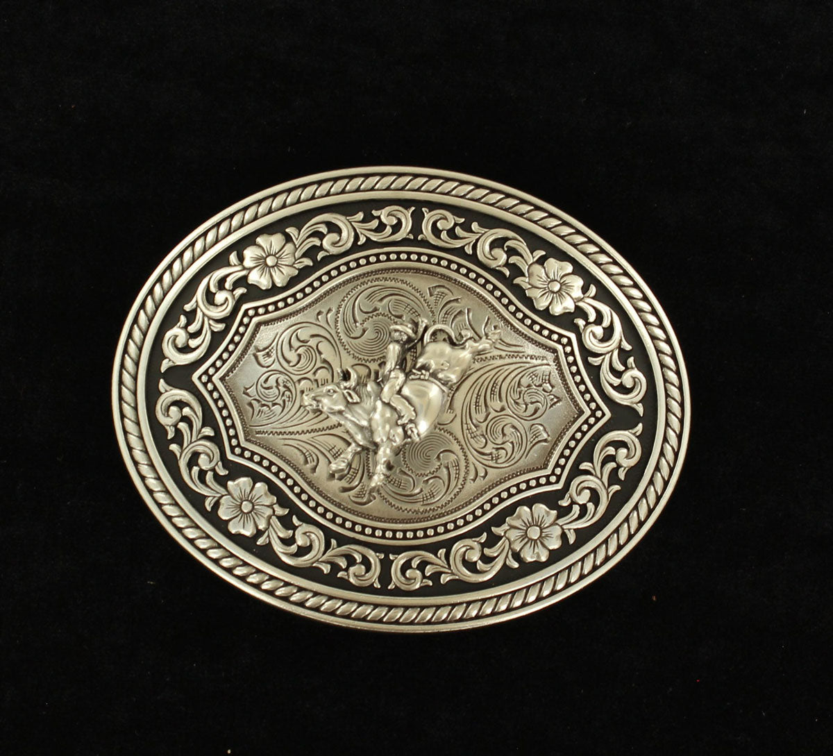 Nocona Oval Bull Rider Buckle BR STYLE 37710