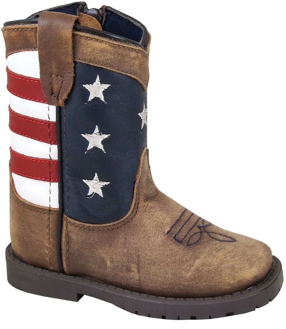 Smoky Mountain Infant Stars & Stripes Boot STYLE 3800T