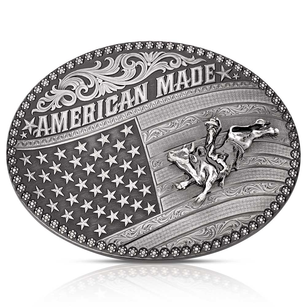 Montana Silversmiths Bull Rider Buckle STYLE 49910MA-160