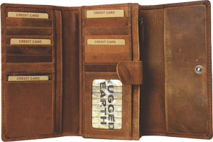 Rugged Earth Leather Wallet STYLE 990001