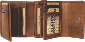Rugged Earth Leather Wallet STYLE 990002