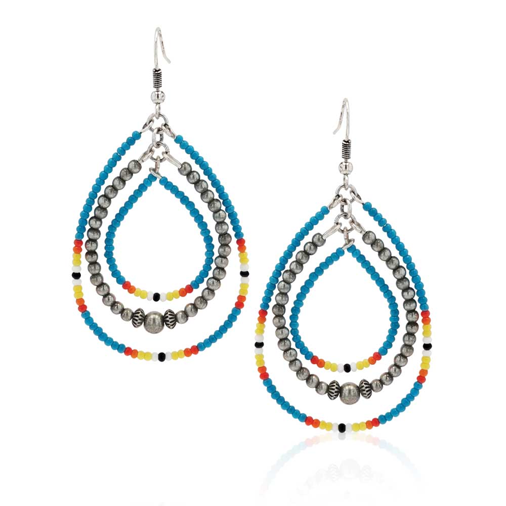 Montana Silversmiths Attitude Southwestern Sunrise Beaded Earrings STYLE AER5565
