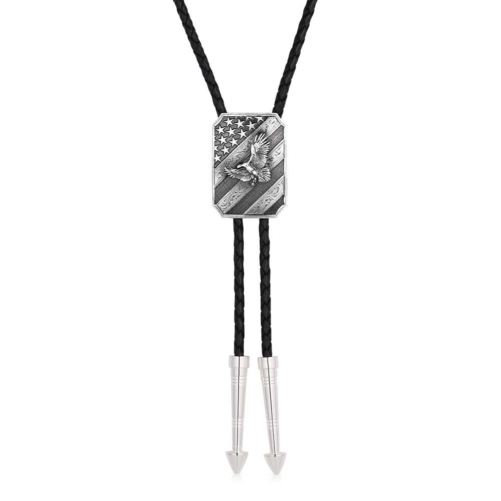 Montana Silversmiths American Made Tradition Bolo Tie STYLE AMBT5066MA
