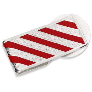 Montana Silver Smiths American Made Liberty Hinged Money Clip STYLE AMMCL5973NF