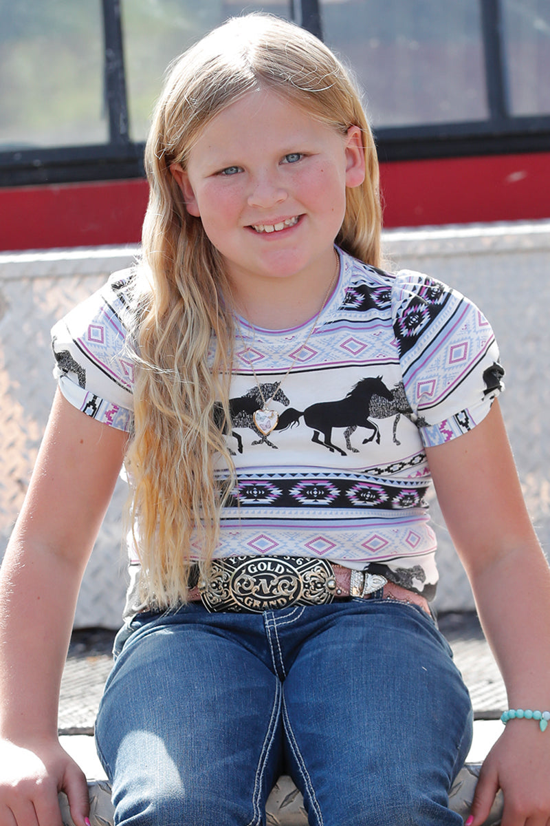 Cruel Denim Girl's Short Sleeve Top STYLE CTK8005001