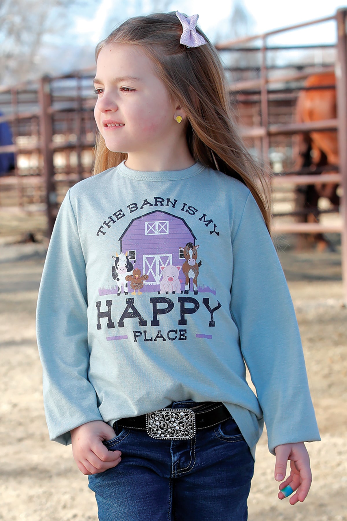 Cruel Denim Girl's Long Sleeve T-Shirt STYLE GTK8990004