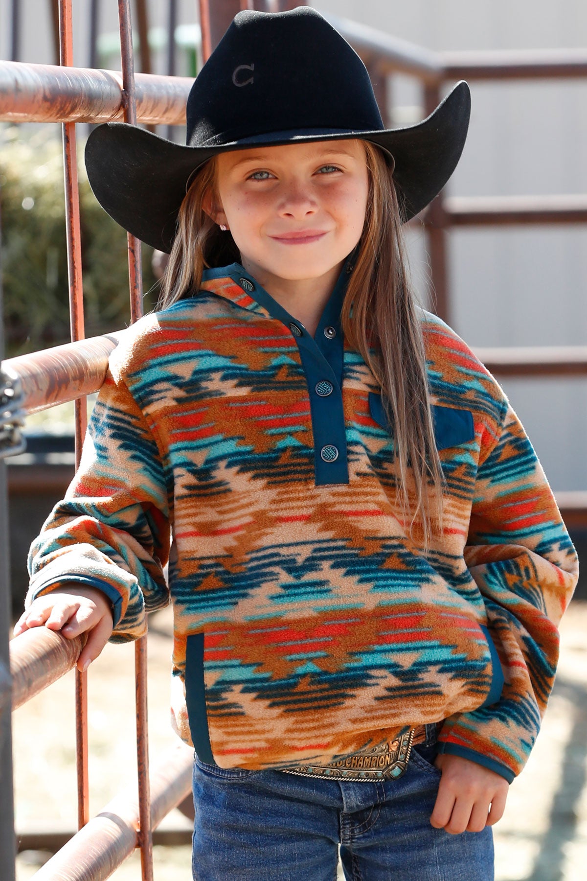 Cruel Denim Girl's Fleece Pullover STYLE CWK8720003