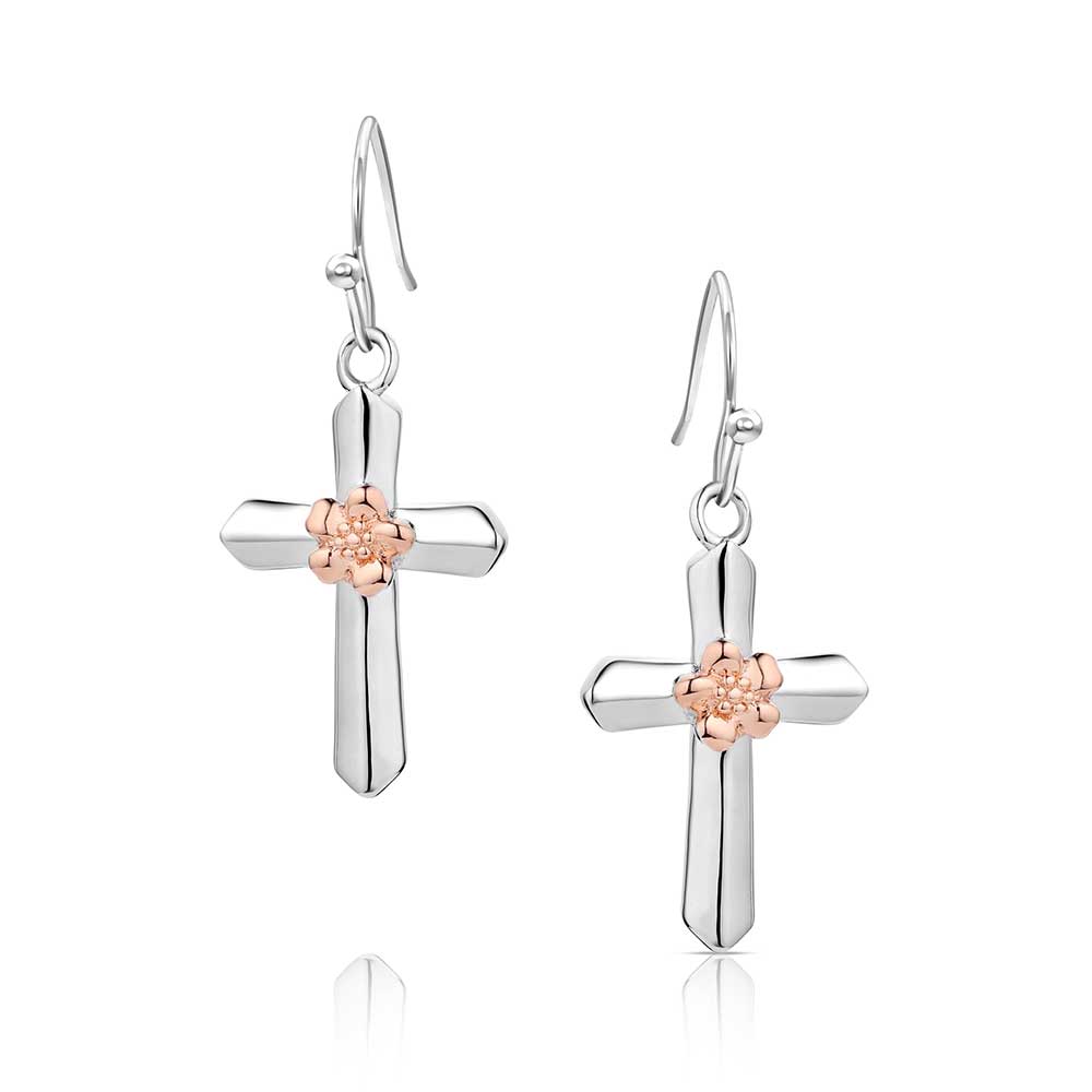 Montana Silversmiths Cross Earrings  STYLE ER6206