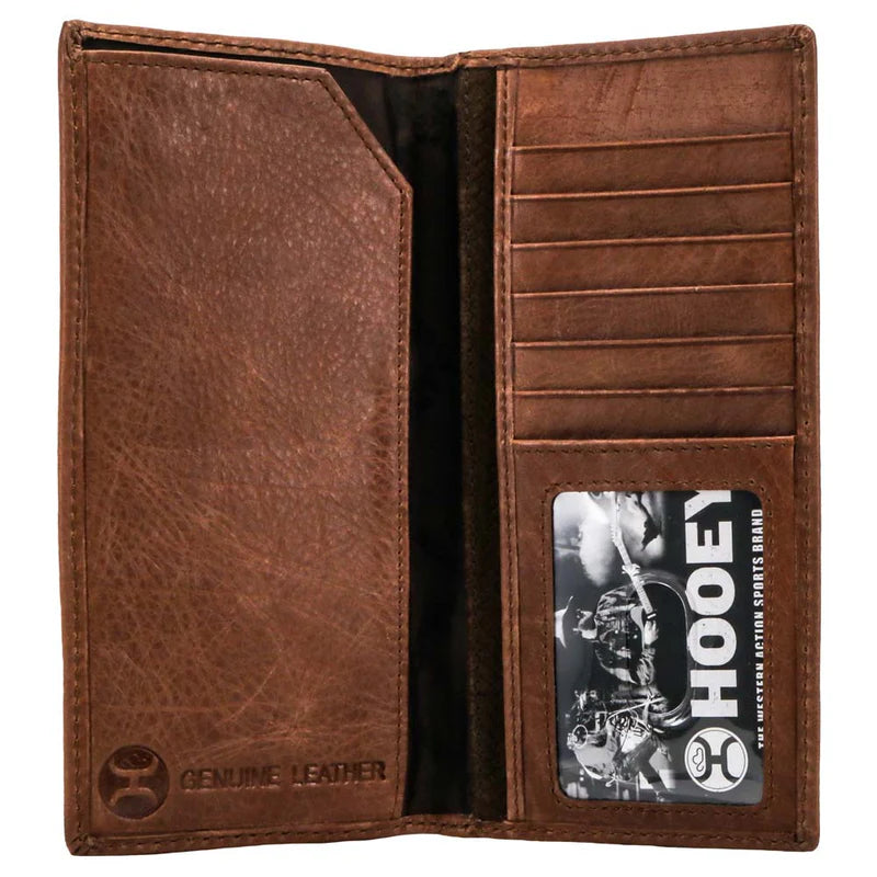 Hooey Rodeo Checkbook Wallet STYLE HW002-BR