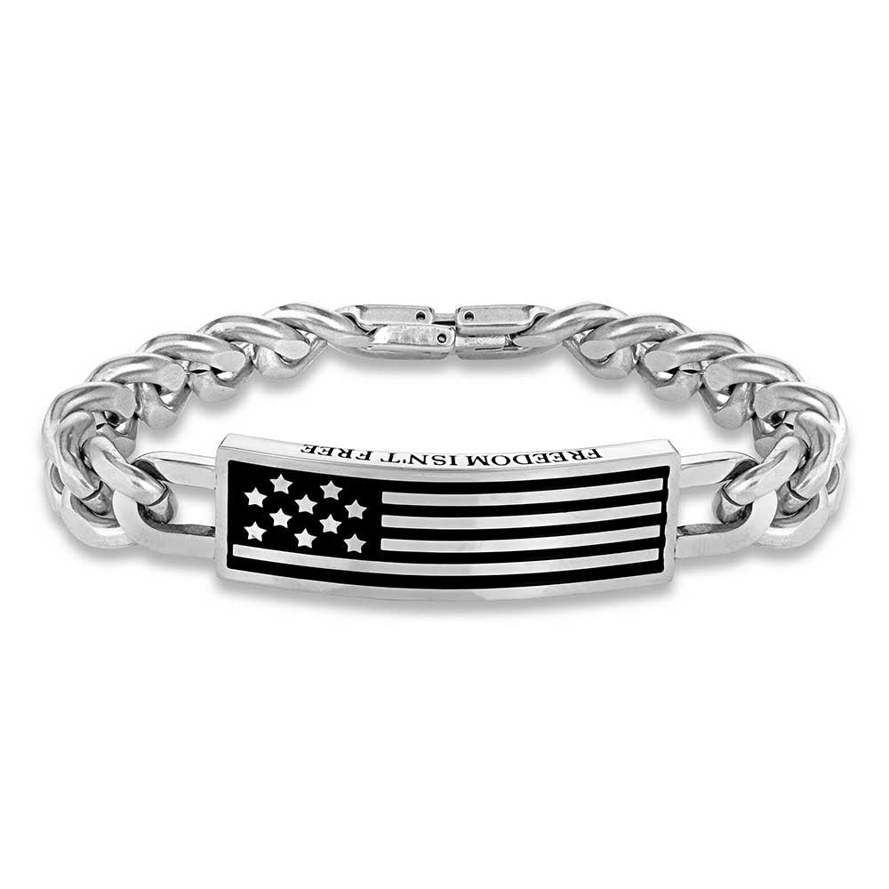 Montana Silversmiths Freedom Isn't Free Bracelet KTBC5655