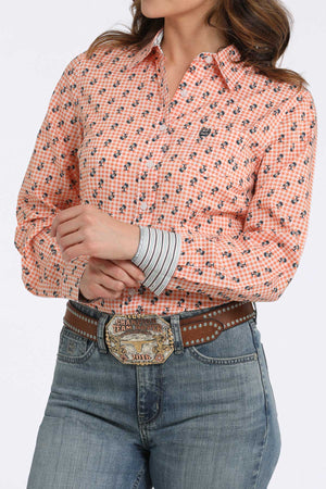 Cinch Women's Long Sleeve Shirt STYLE MSW9164247