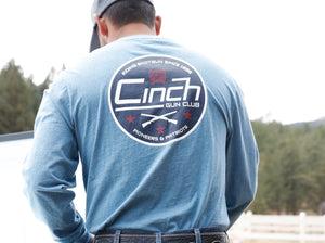 Cinch Men's Long Sleeve T-Shirt STYLE MTT1721008