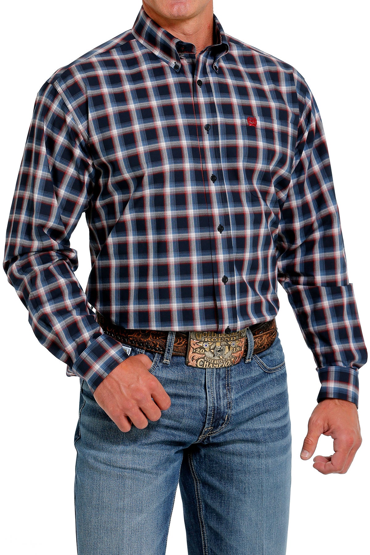Cinch Men's Long Sleeve Shirt STYLE MTW1105624