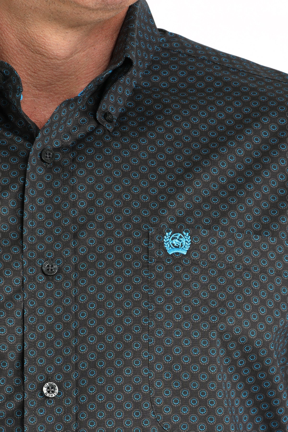 Cinch Men's Log Sleeve Shirt STYLE MTW1105957