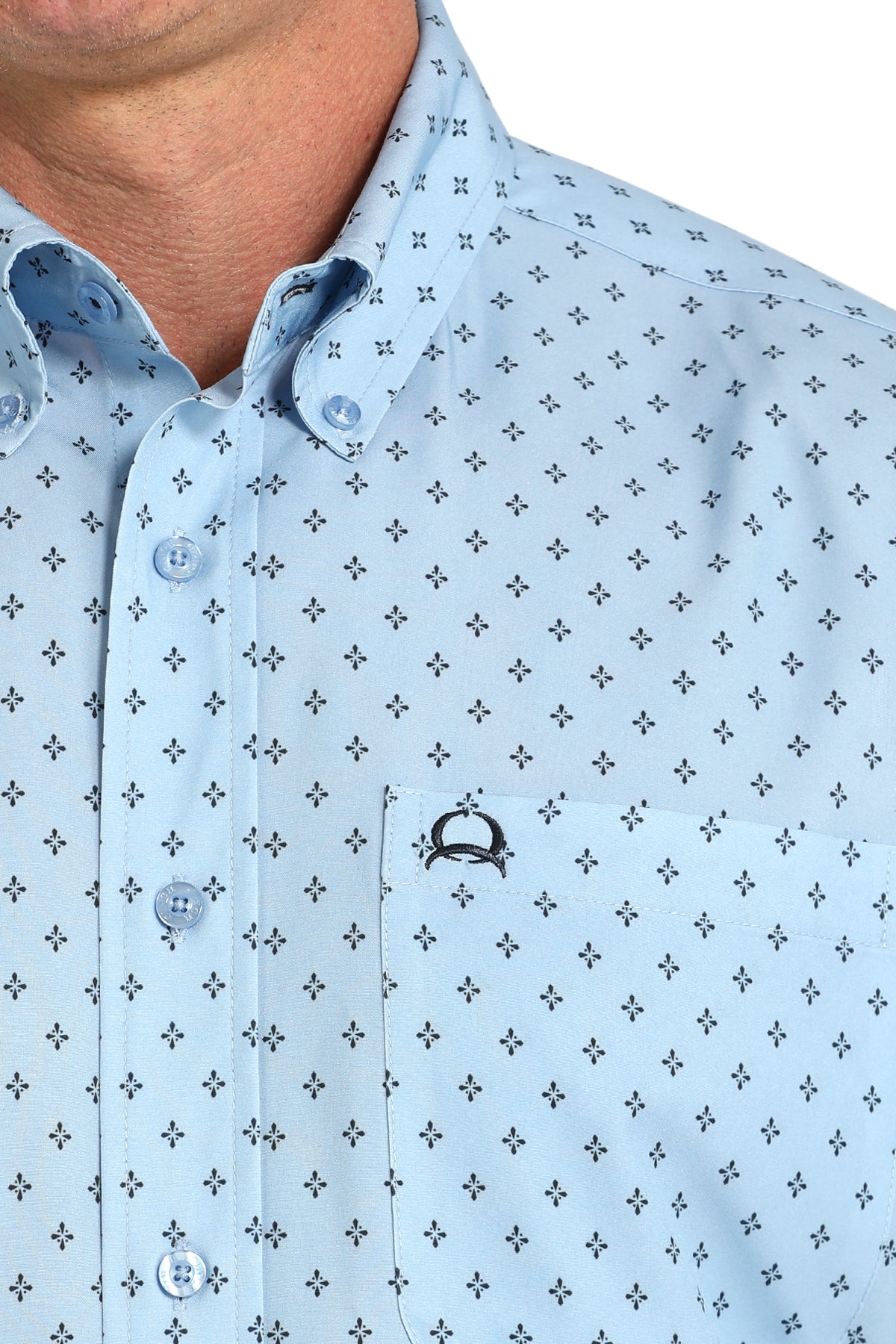 Cinch Men's Short Sleeve Shirt STYLE MTW1704152