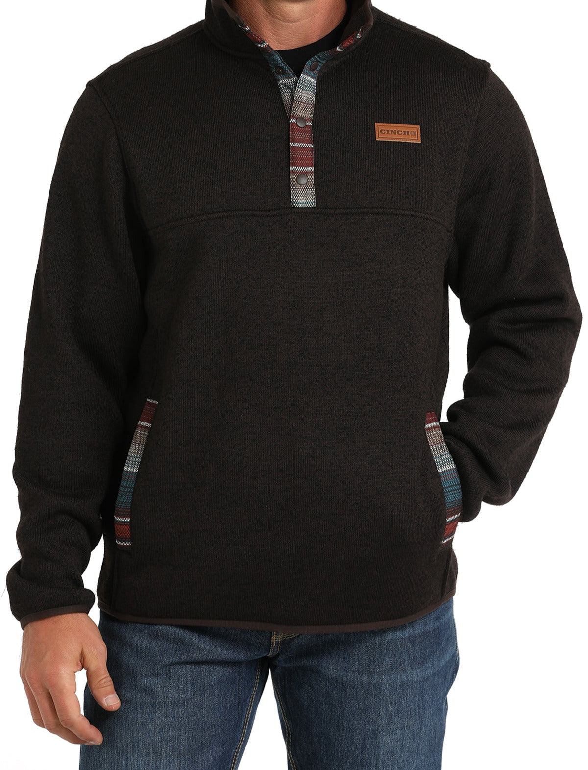 Cinch Men's Pullover Sweater STYLE MWK1534007