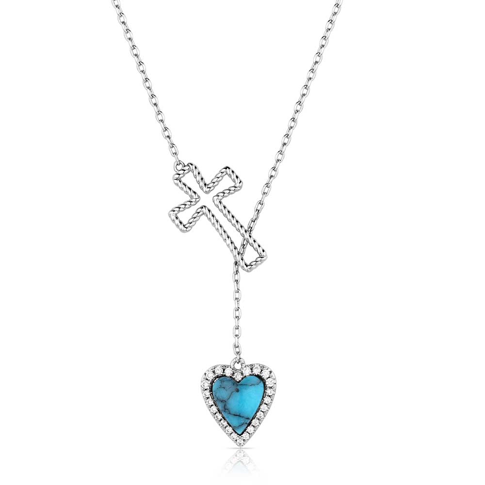 Montana Silversmiths Anchored in Love and Faith Necklace STYLE NC6225