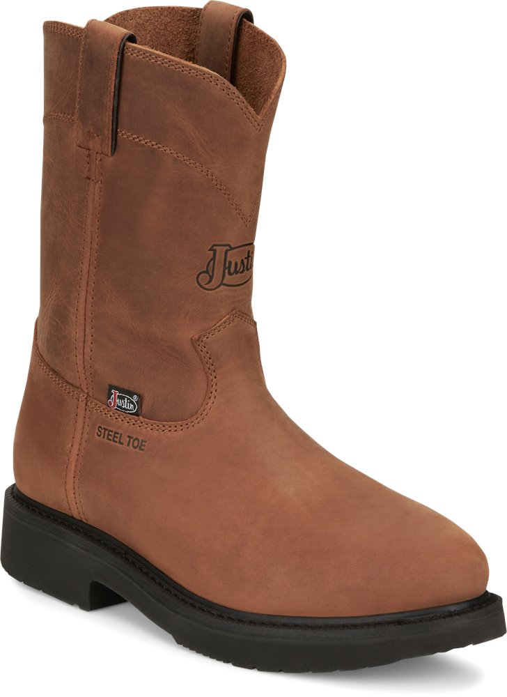 Justin Men's Steel Toe Pull On Work Boot STYLE OW4764
