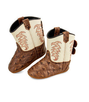 Old West Poppets Infant Boots STYLE 10133