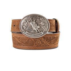 Ariat Boy's Leather Belt  STYLE A1309644