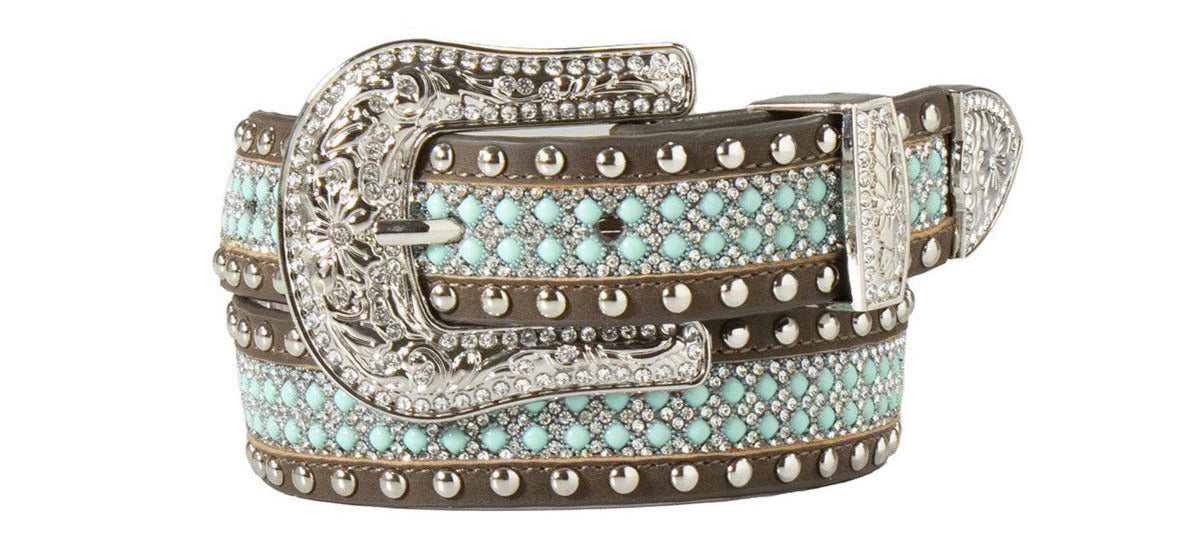 Angel Ranch Girl's Inlay Beaded Belt STYLE D130002933