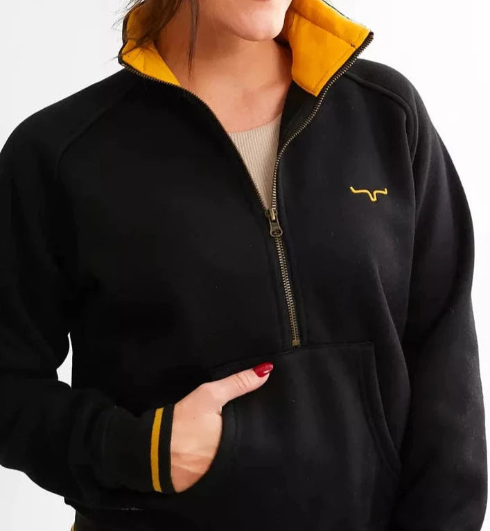 Kimes Ranch Ladies 1/4 Zip Pullover STYLE LSS-MALTA