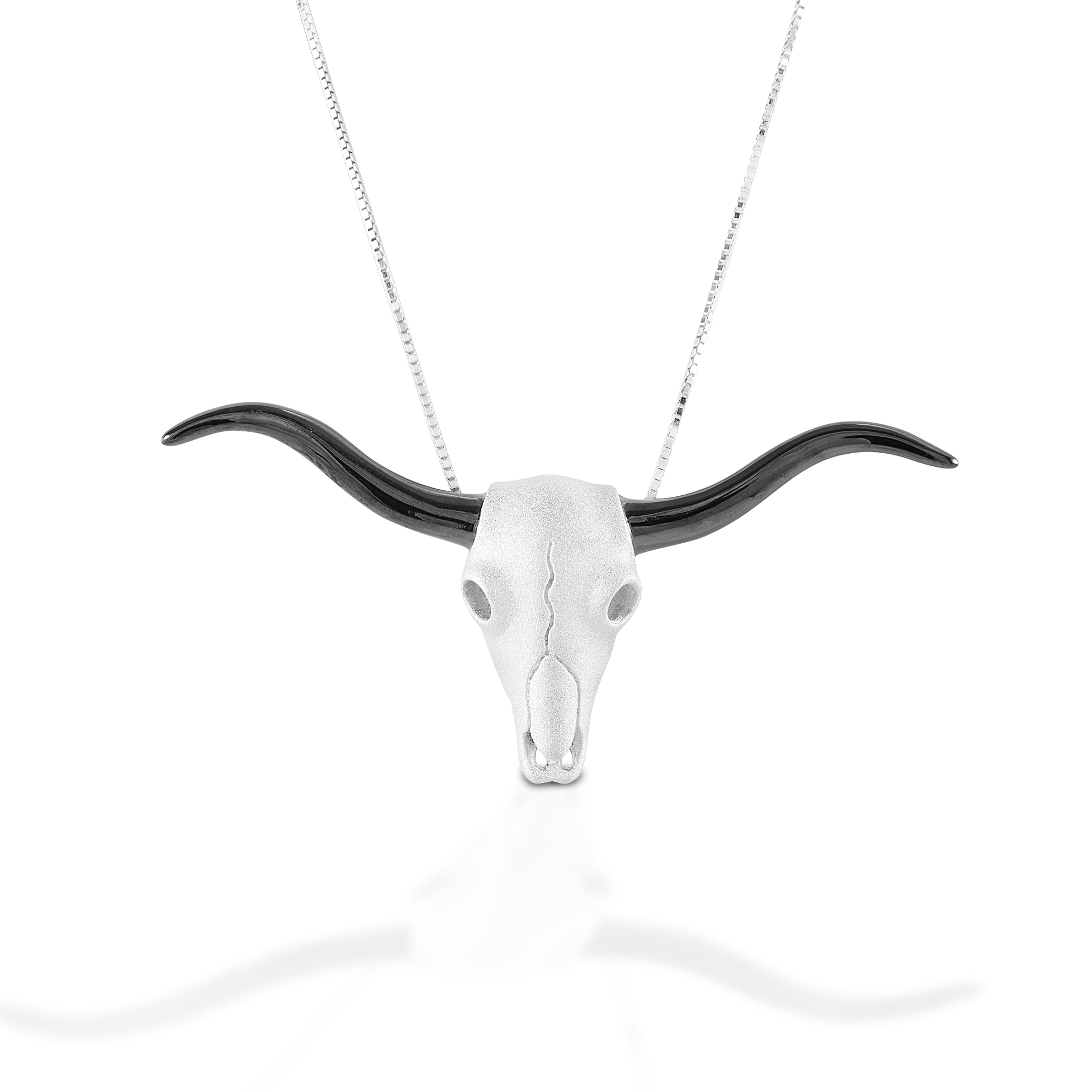Kelly Herd Longhorn Skull Necklace  STYLE SKULL