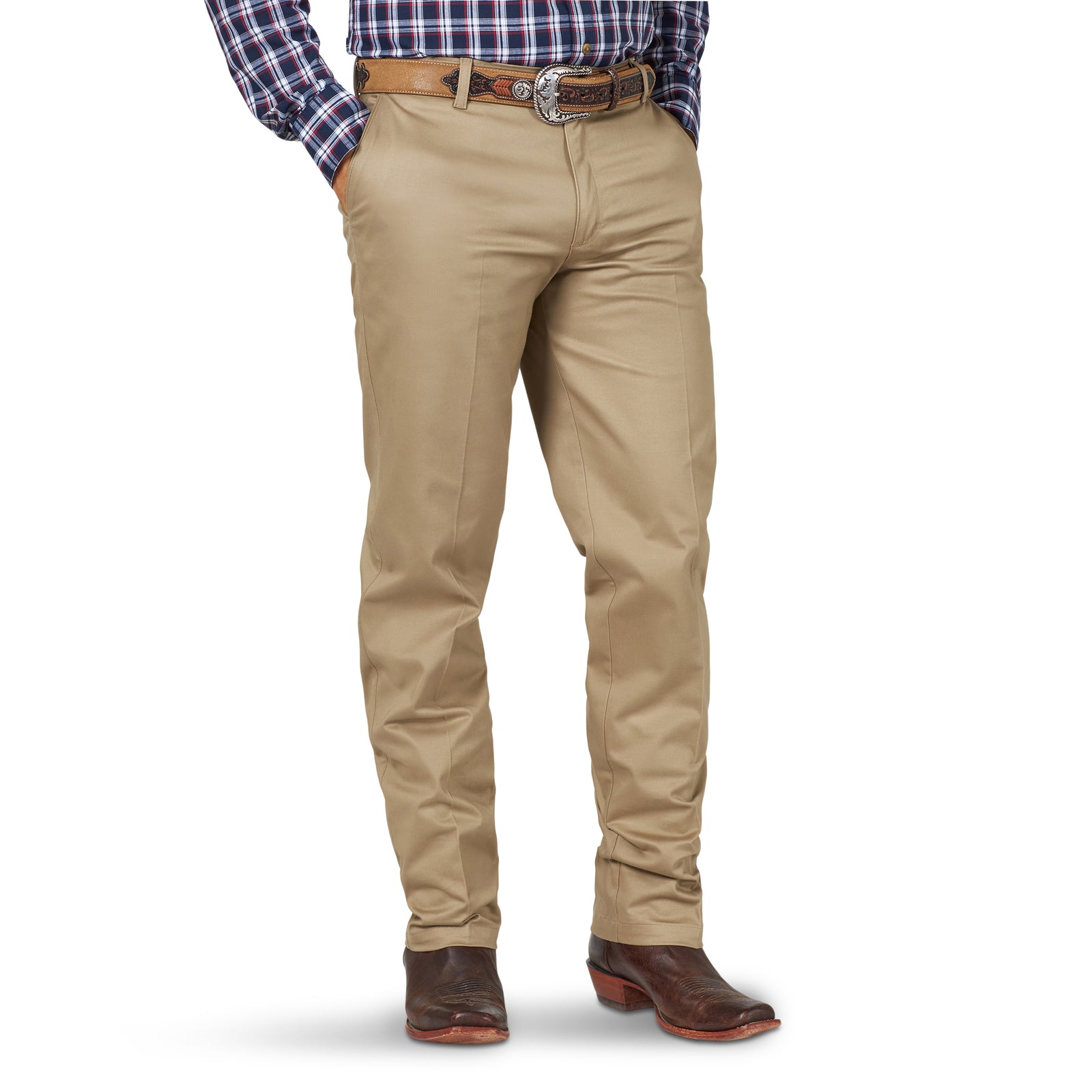 Wrangler Men's Flat Front Relaxed Fit Pant STYLE 00096KH