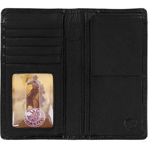 Justin Leather Checkbook Wallet STYLE 06233