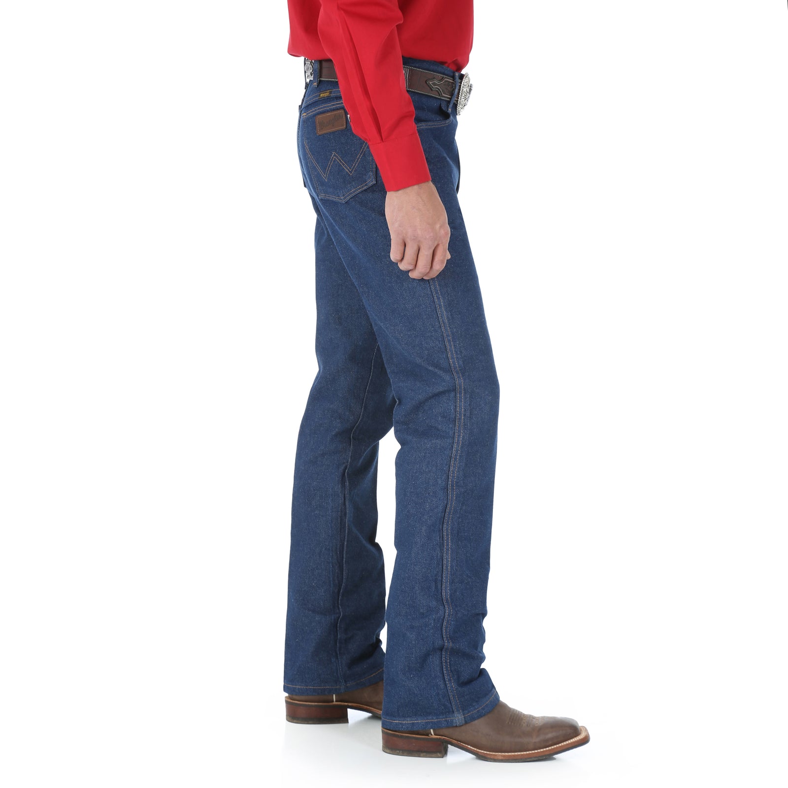 Wrangler Men's Cowboy Cut Regular Fit Boot Jean  STYLE 0945NAV