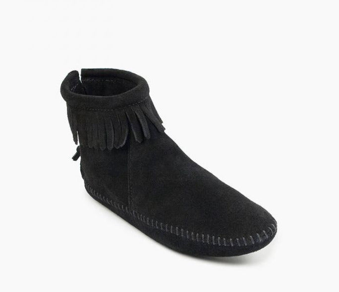 Minnetonka Women's Back Zip Softsole Boot STYLE 189