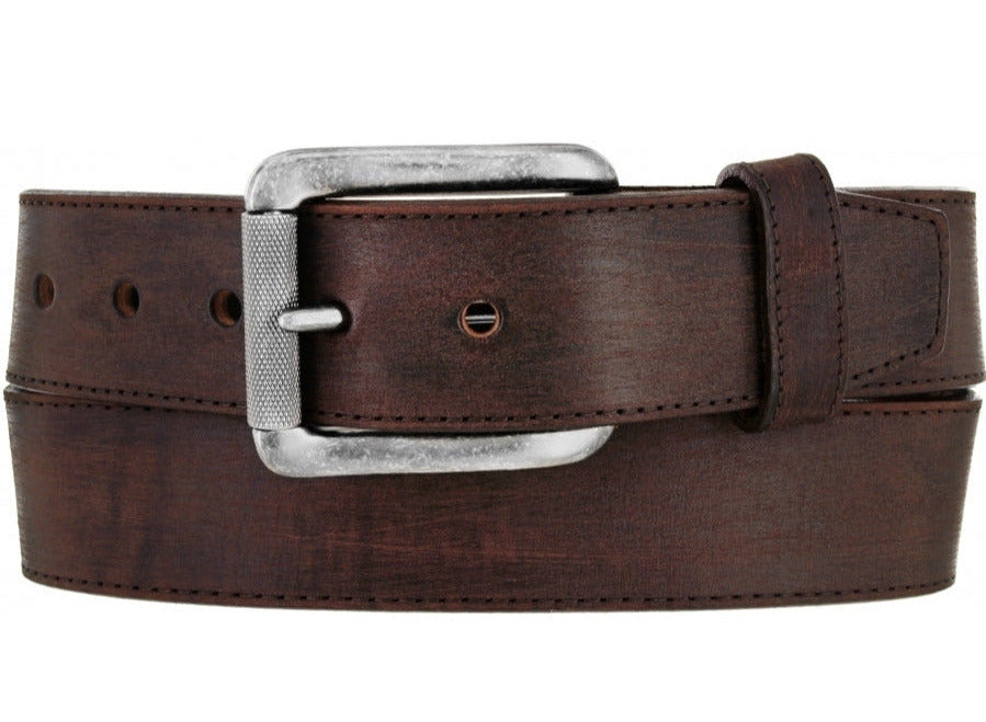 Men's Brown Bomber Belt STYLE C11745