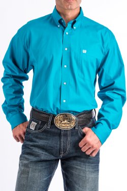 Cinch Men's Solid Button Down Western Shirt STYLE MTW1103800