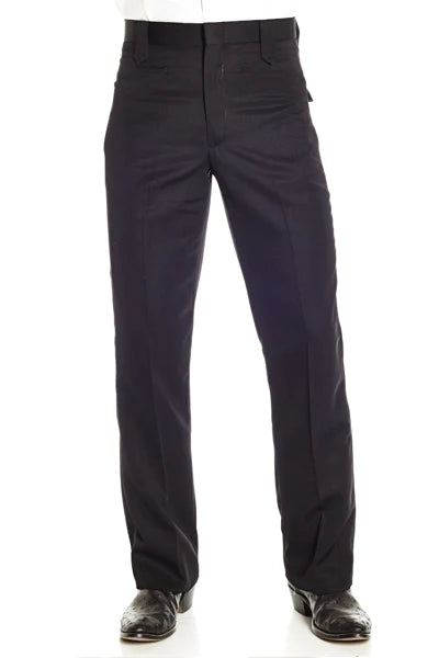 Circle S Men's Black Western Poly Wool Blend Ranch Dress Pant STYLE CP672941