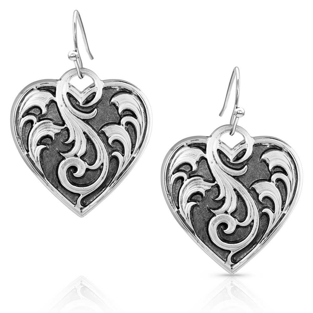 Montana Silversmiths Ace of Hearts Earrings STYLE ER4880