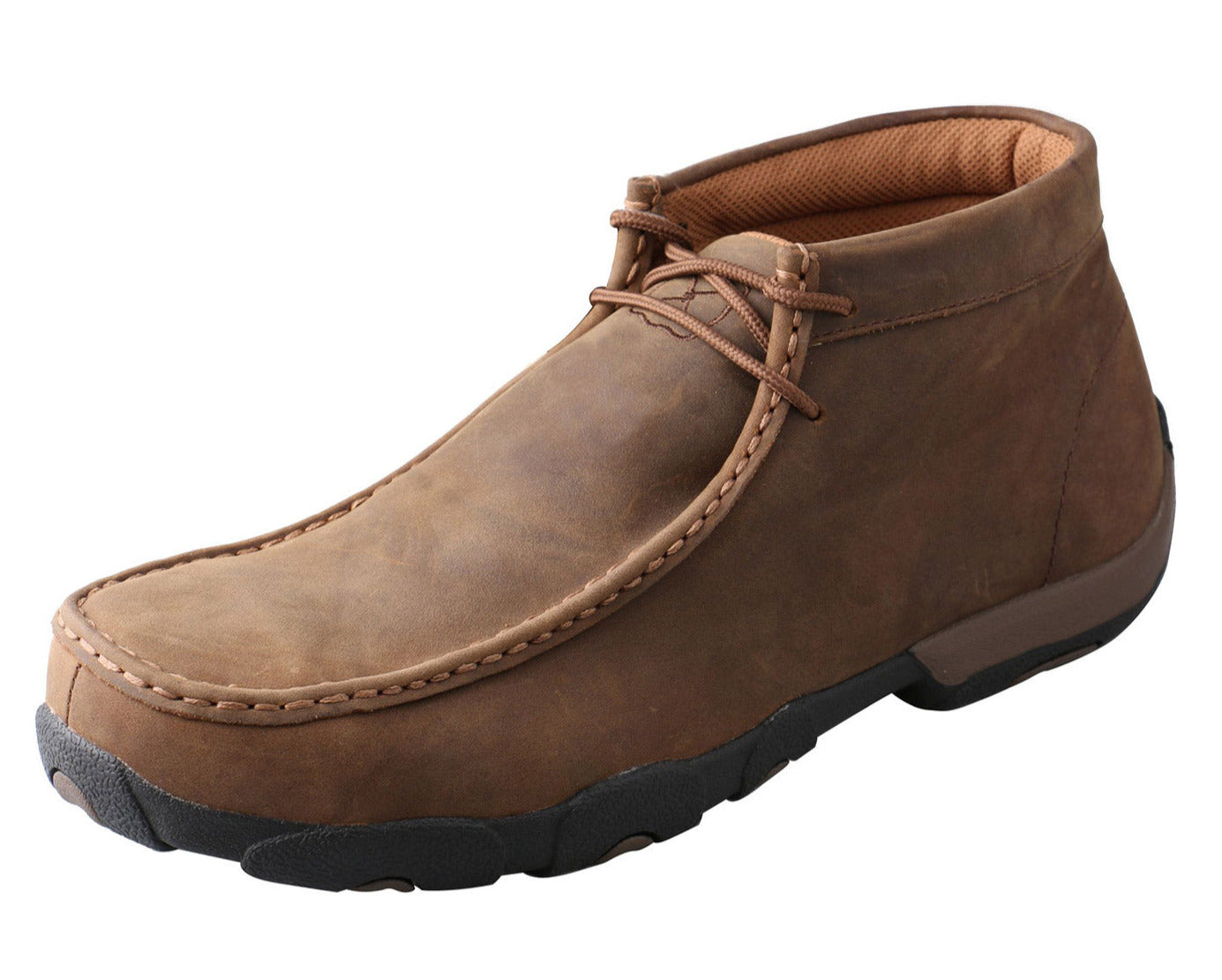 Twisted X Men's Work Chukka Driving Moc Steel Toe Shoe STYLE MDMST01