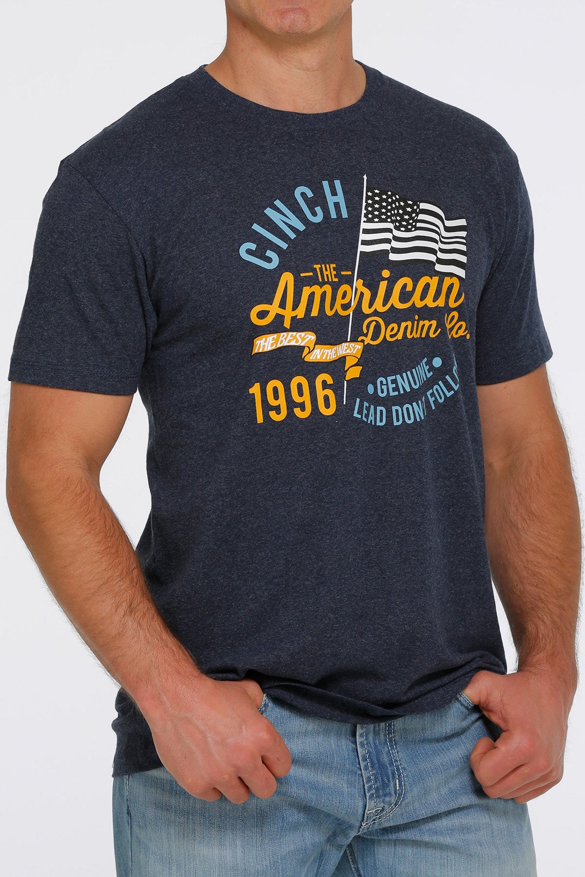 Cinch Men's Short Sleeve T-Shirt STYLE MTT1690491