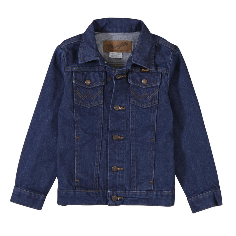 Wrangler Boy's Western Unlined Jacket - Prewash STYLE 84145PW